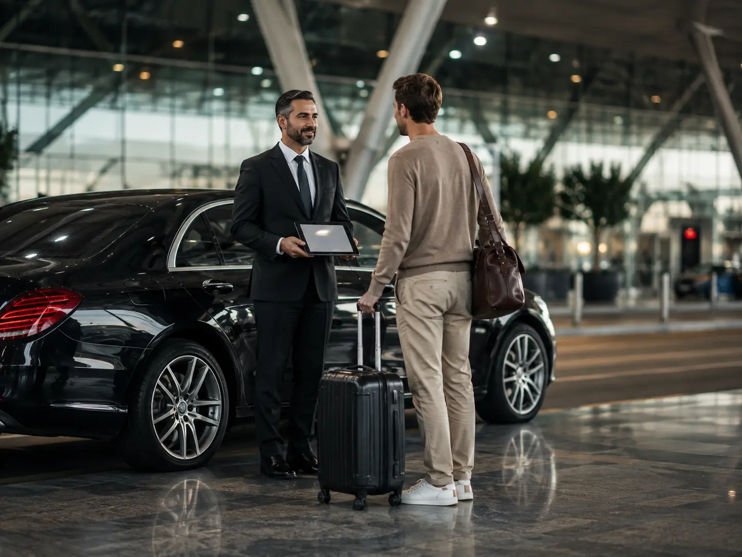 Service de transfert aéroport Rabat-Salé avec chauffeur WIMA CAR