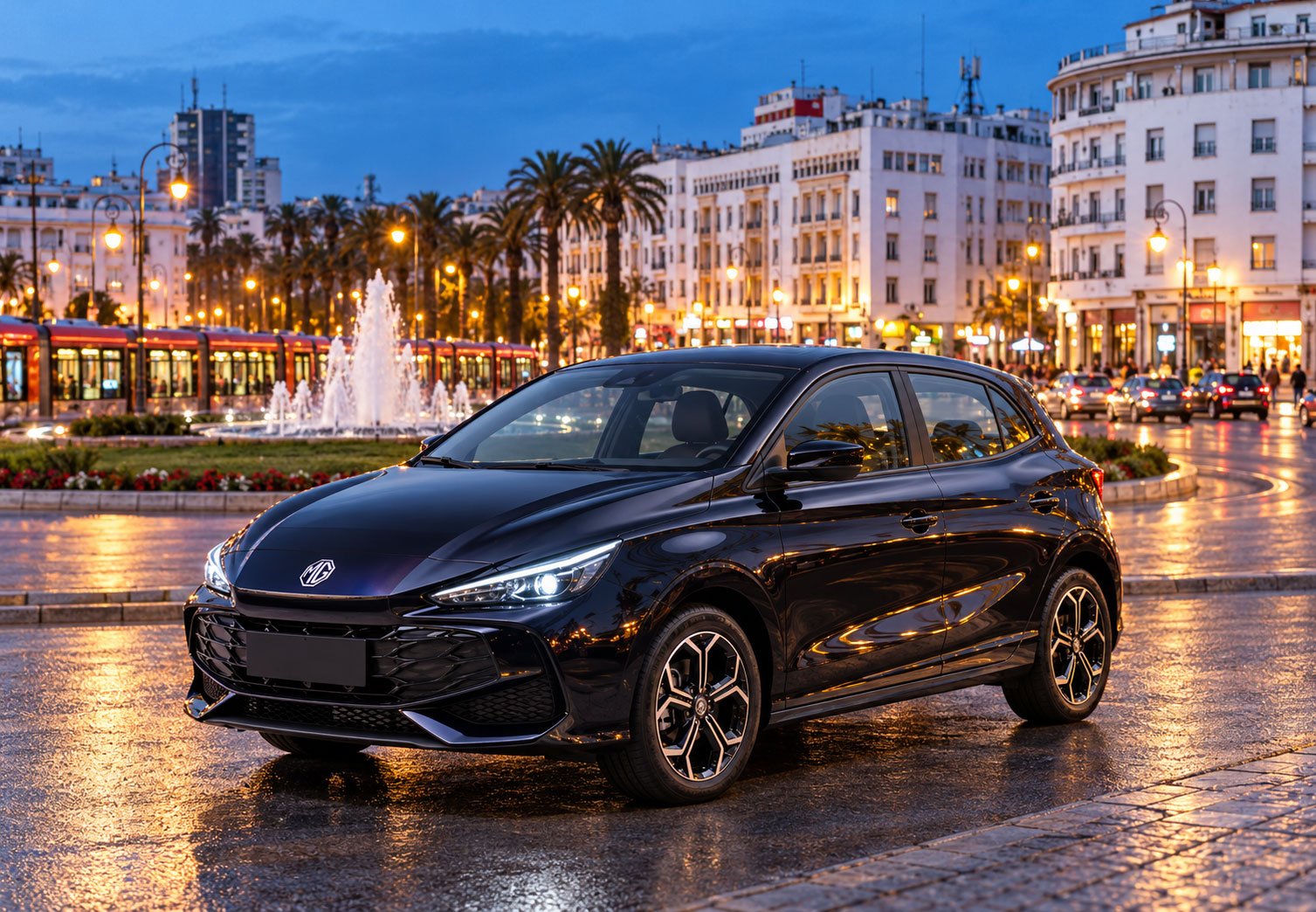 MG3-Hatchback-at-Blue-Hour