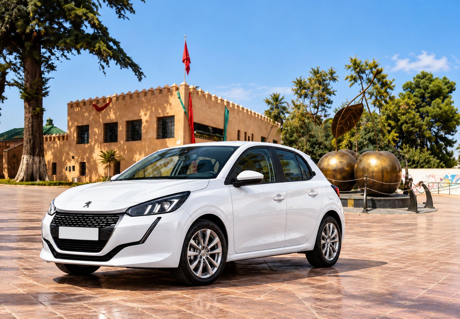 Location Peugeot 208 2 Peugeot-208-at-a-Moroccan-Plaza