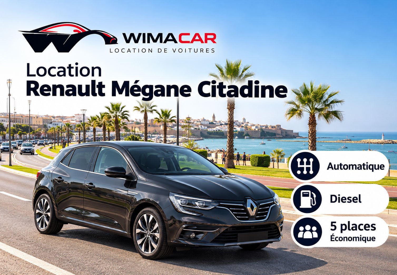 Location Renault Mégane Citadine 1 Renault-Mégane-Coastal-Rental-Advertisement