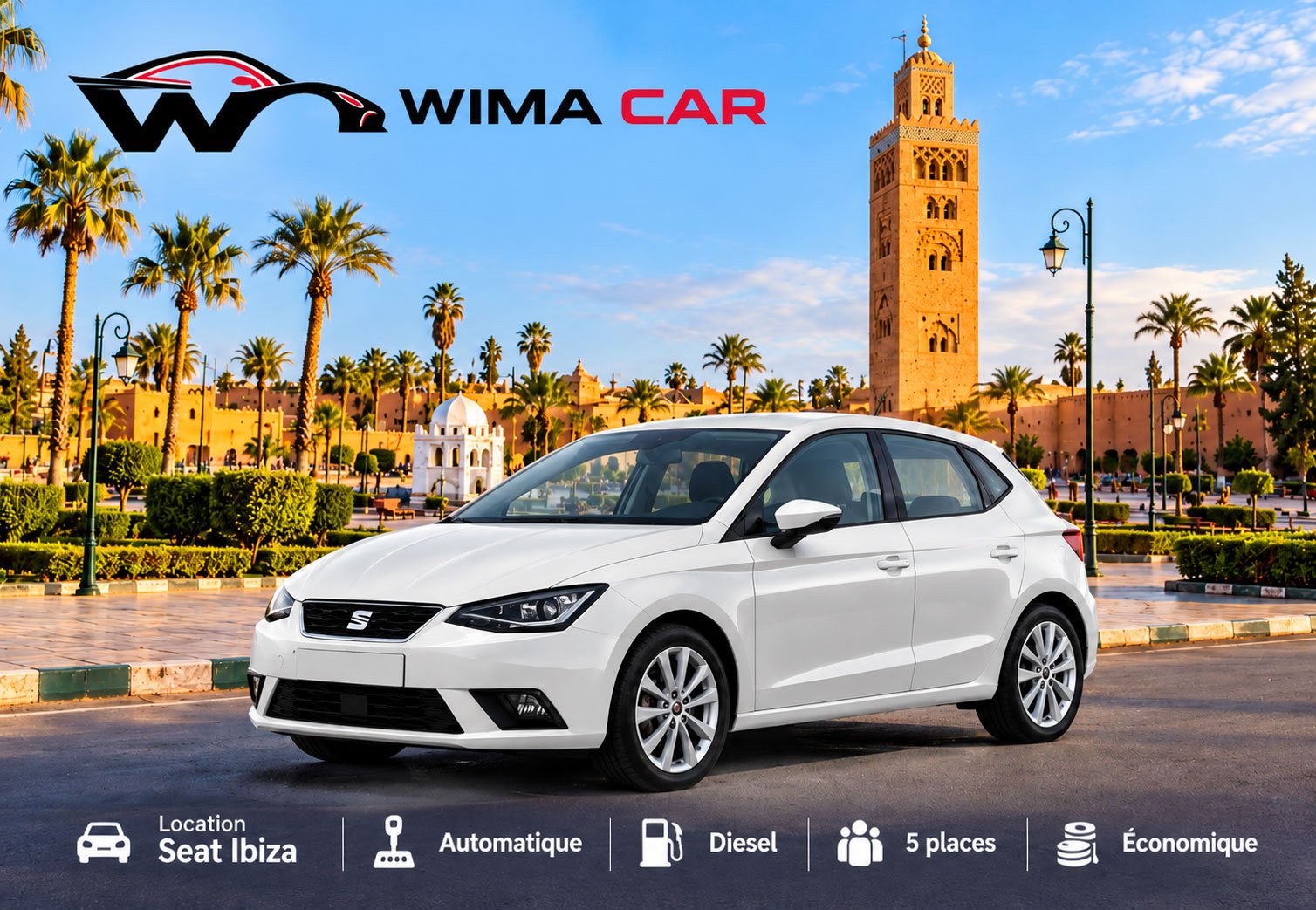 Location Seat Ibiza 1 WIMA-CAR-Marrakech-Plaza-Rental-Ad